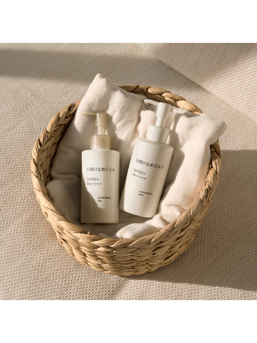 MUJI Sunscreen Milk SPF50+ PA++++