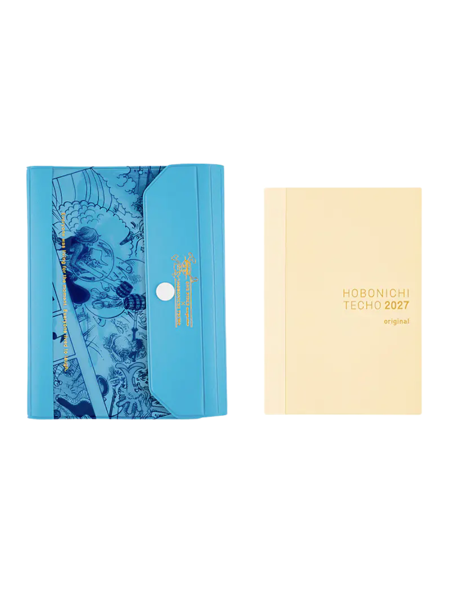 Hobonichi Techo 2027 ONE PIECE Magazine Banquet BLUE Original Size (A6) Planner