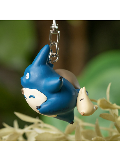 Totoro Style Keychain Medium Totoro and Small Totoro Character