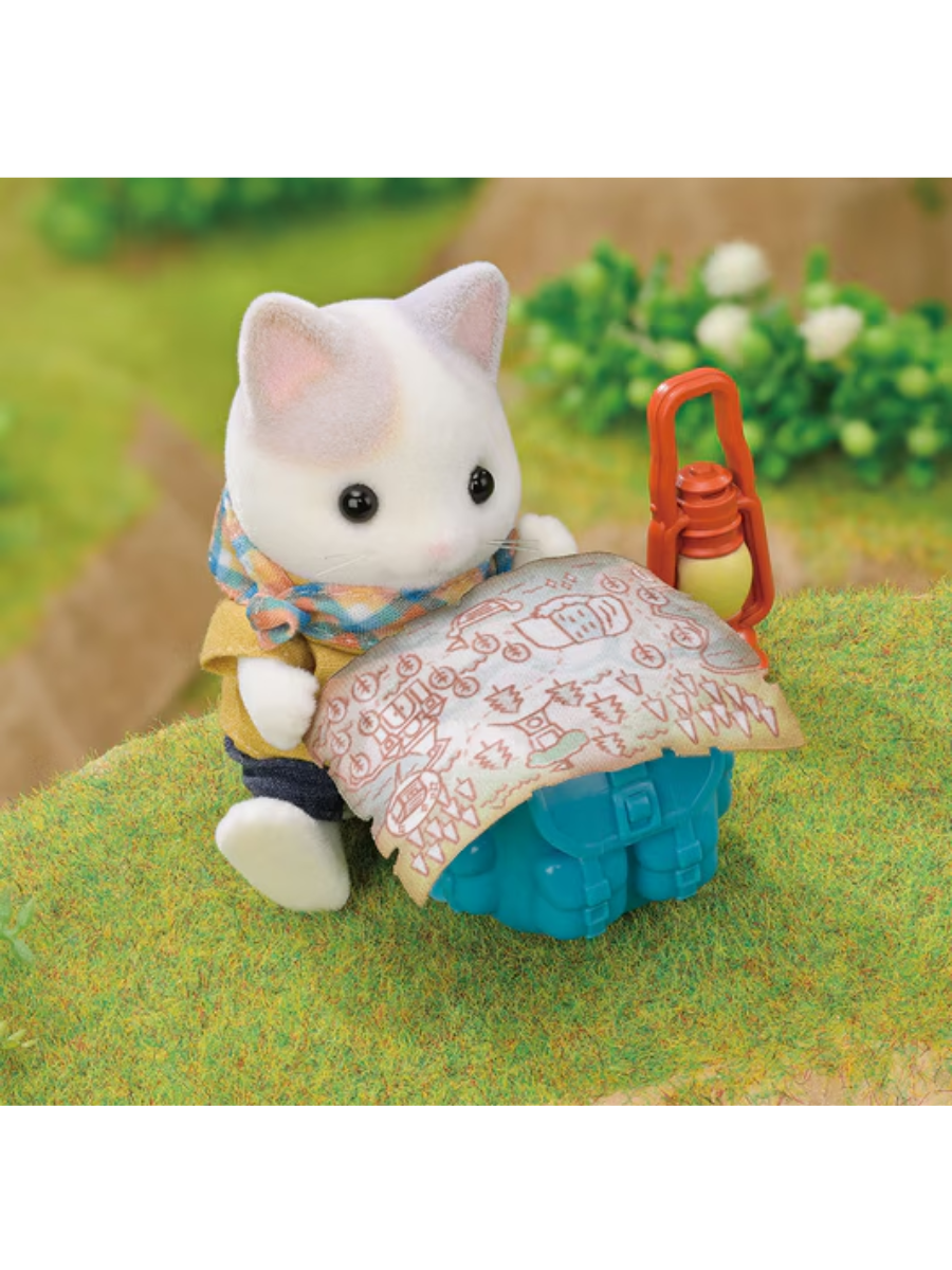 Sylvanian Families Latte Cat Exploration Set Toy Figure