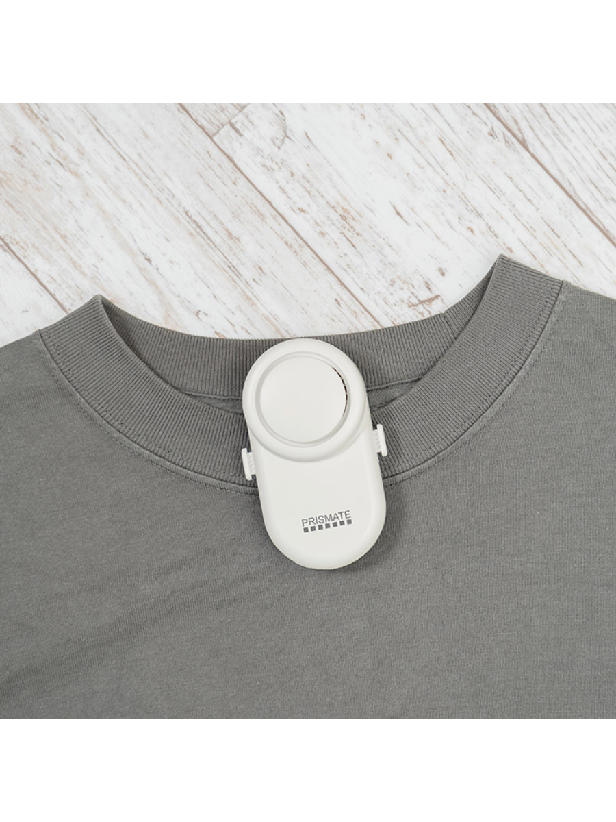 PRISMATE Hands-Free Collar Clip Fan