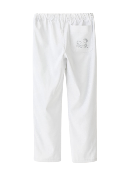 Scrub Canvas Club PEANUTS Snoopy Unisex Scrub Pants