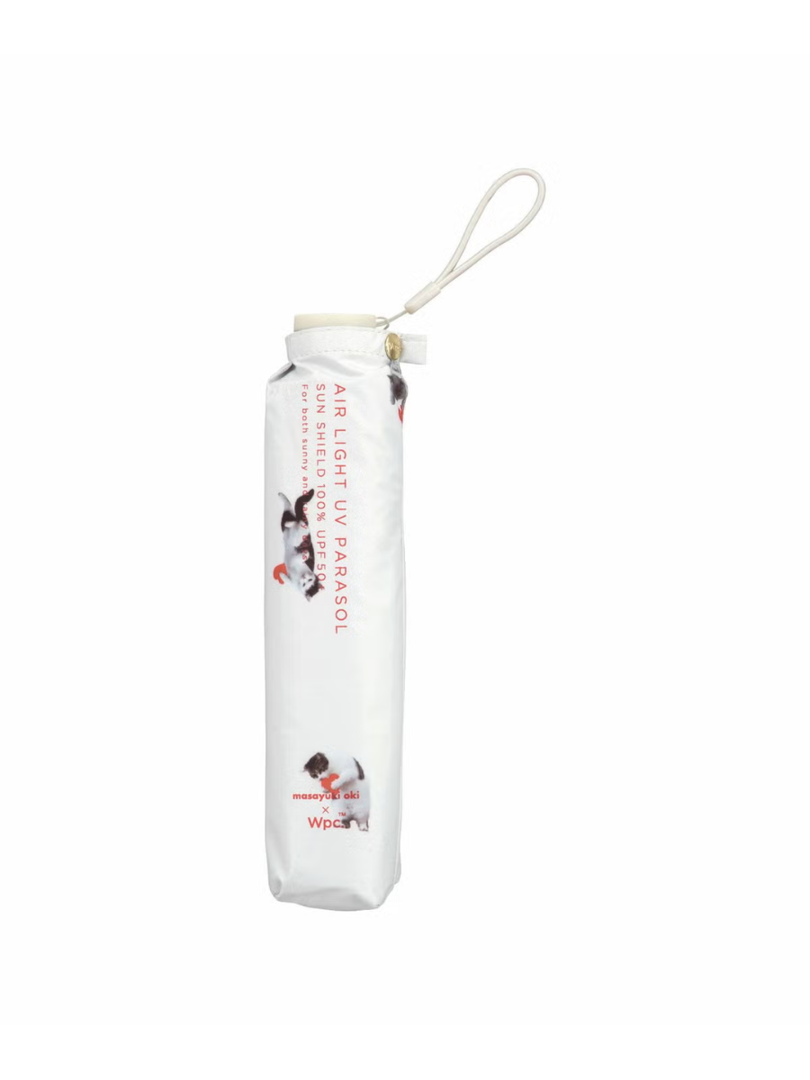 Masayuki Oki x Wpc. Lightweight Folding Umbrella 50cm Cat Print