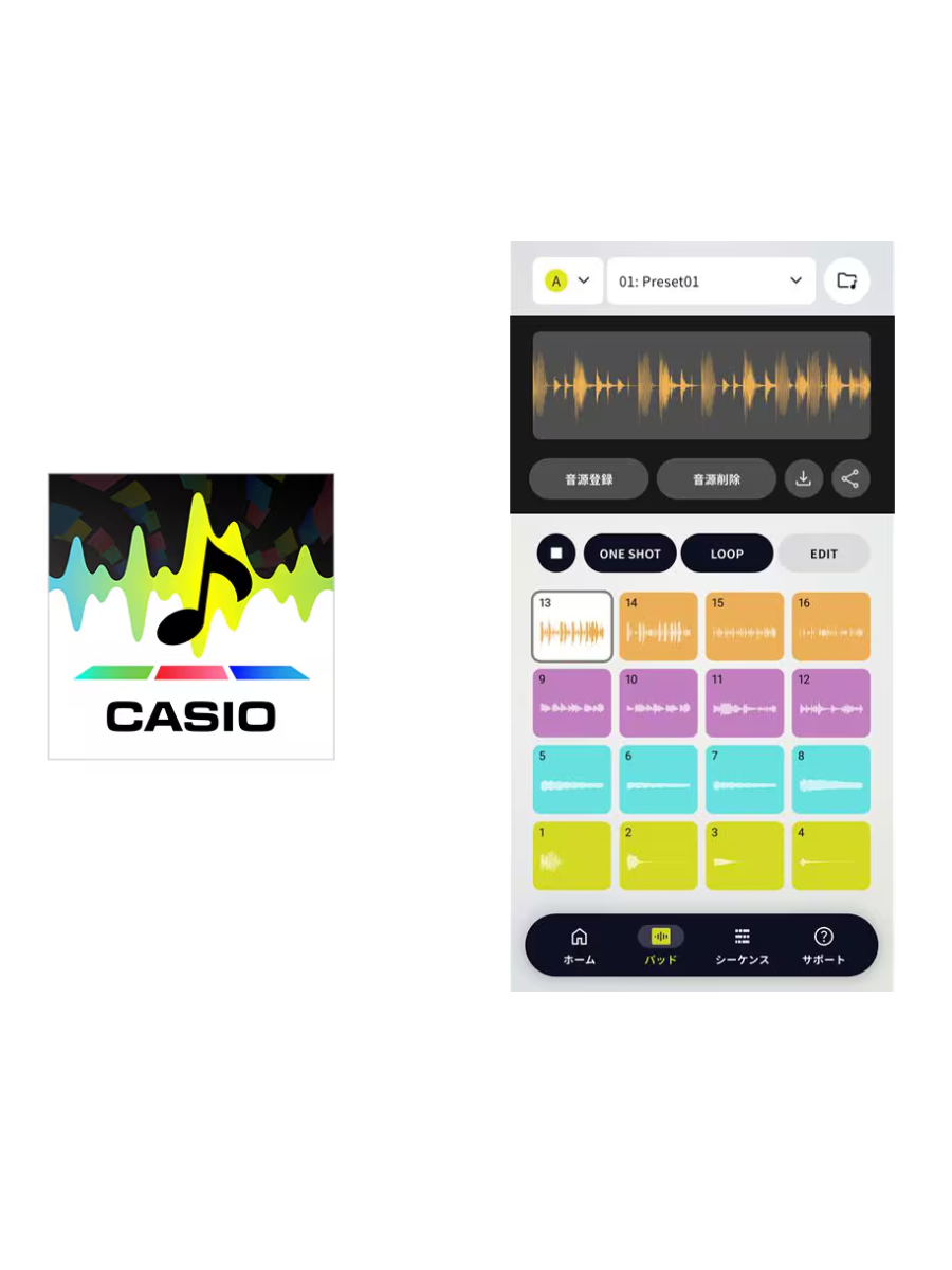 Casio SXC-1 Portable Standalone Sampler
