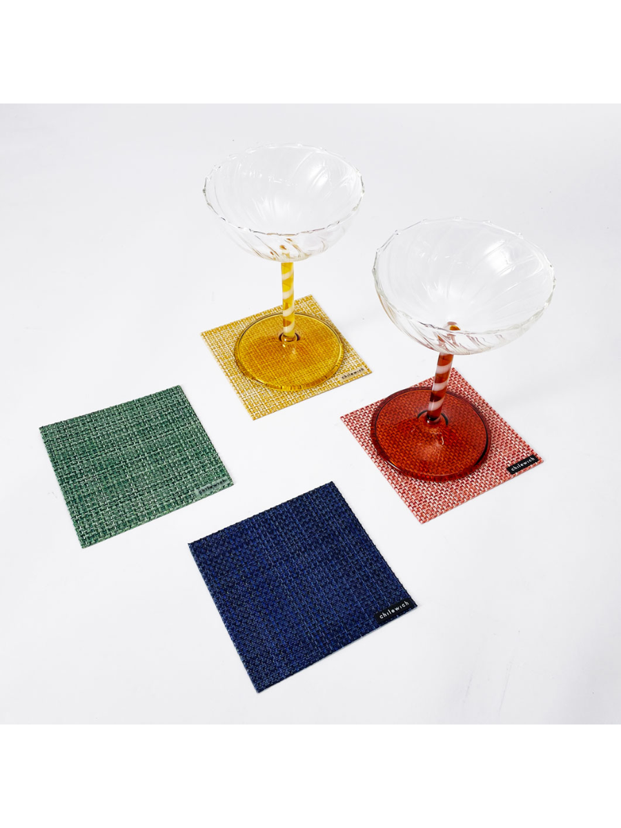 Chilewich Mini Basketweave Coaster 10cm