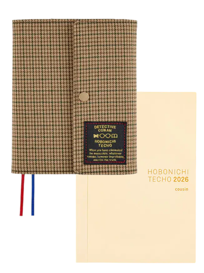 Hobonichi Techo 2026 Detective Conan Case Closed Planner