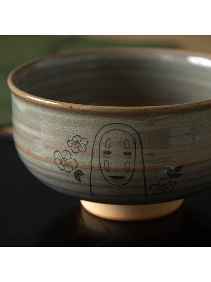 Spirited Away Matcha Tea Bowl No-Face Ceramic Cup