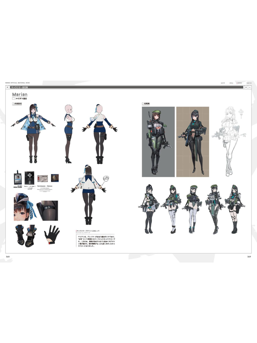 Goddess of Victory NIKKE Official Art Book
