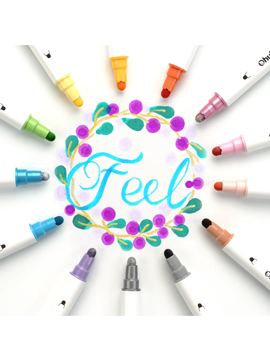 Ohuhu Dot Marker Pens Set  24 Colors
