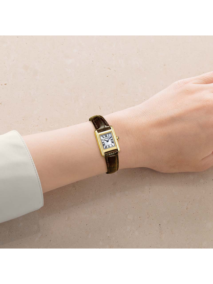 Citizen Kii EG2797-13A Eco-Drive Solar Women’s Watch Classic Square