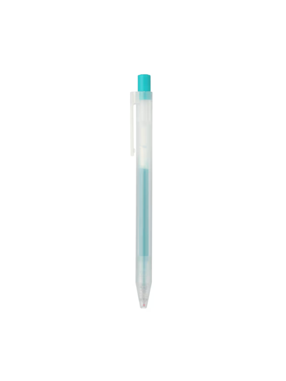 MUJI Knock Type Gel Ink Ballpoint Pen