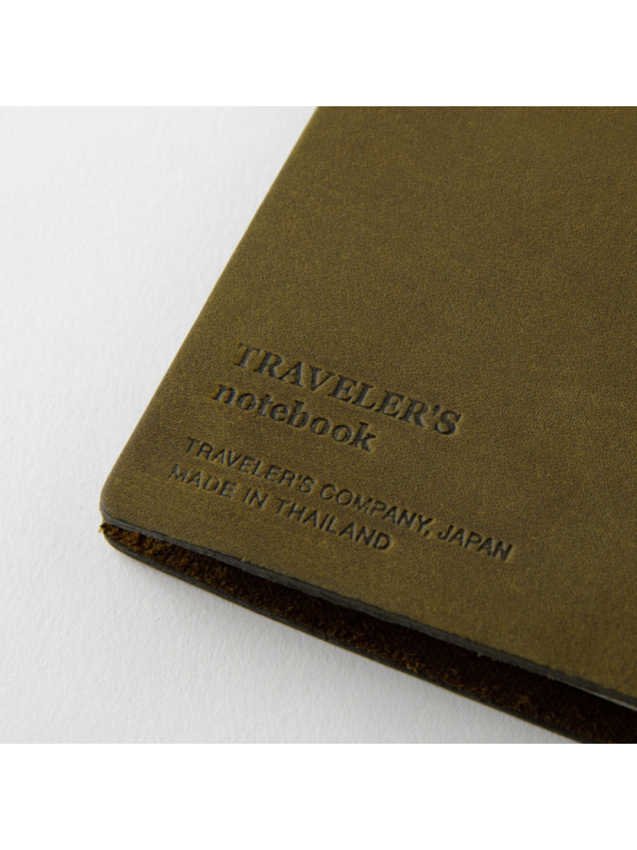 Traveler’s Notebook Regular Size Starter Kit Olive