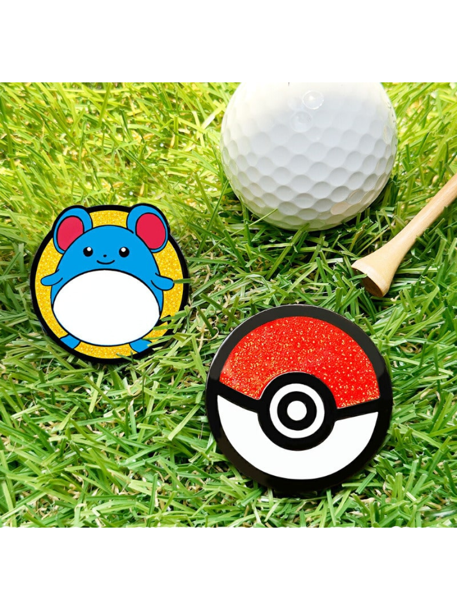 Pokemon Marill Golf Ball Marker Big Size