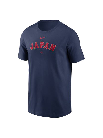 Nike 2026 WBC Japan Wordmark Navy T-Shirt
