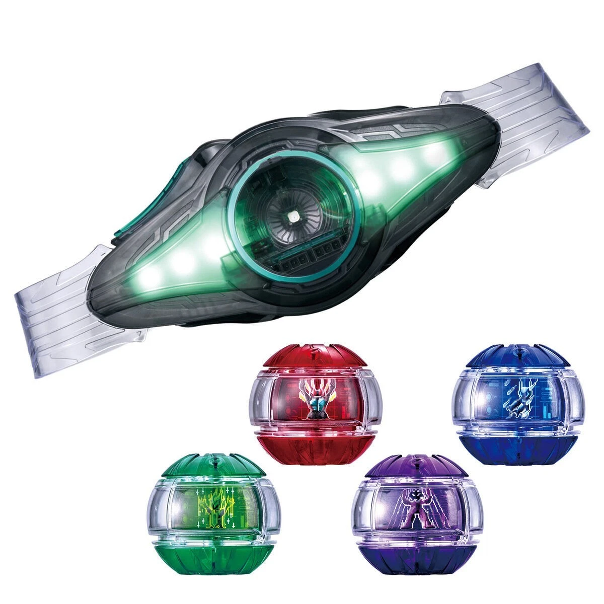 Bandai DX Zeztz Driver 4 Form Change Set – Kamen Rider Zeztz Transformation Belt