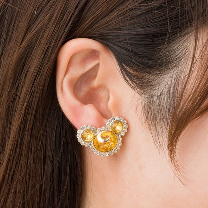 Pokemon Teddiursa Crystal Earrings