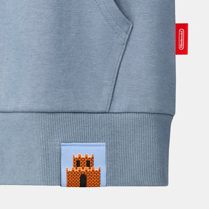 Super Mario Blue Hoodie Pullover Sweatshirt