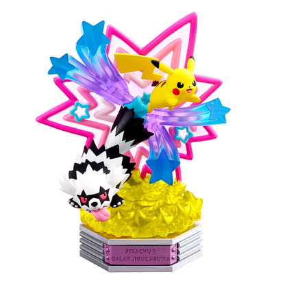 Pokemon Neon Party Box Miniature Figures – 6 Types Collectible Set
