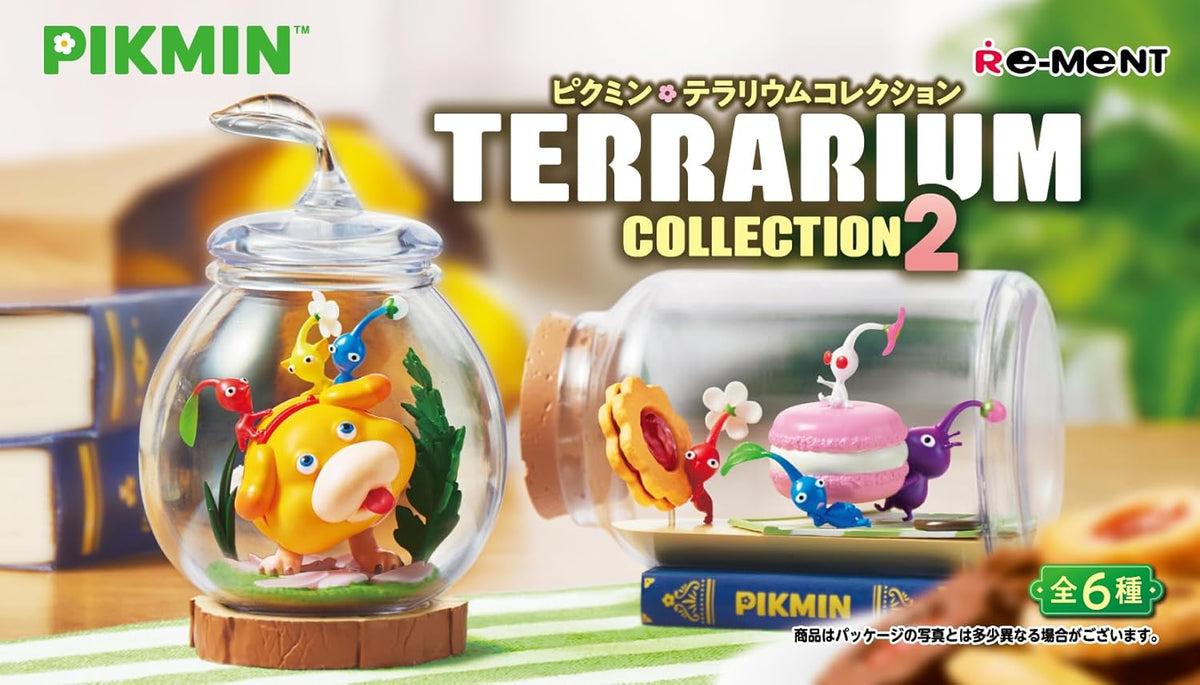 Re-Ment Pikmin Terrarium Collection 2 Figure Complete Set All 6 Type Box