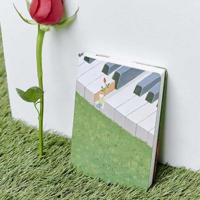 Hobonichi Techo HON 2026 Hiroko Kubota “Waiting for Harmony” Planner A6/A5