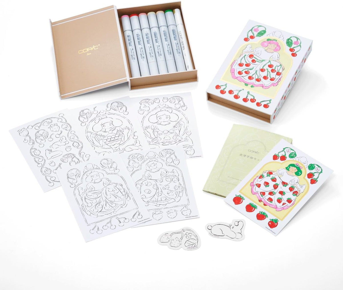 Copic Sketch Kit – Heisuke Kitazawa Collaboration Set “Omekashi Biyori”