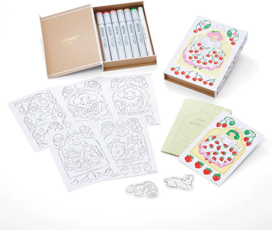 Copic Sketch Kit – Heisuke Kitazawa Collaboration Set “Omekashi Biyori”