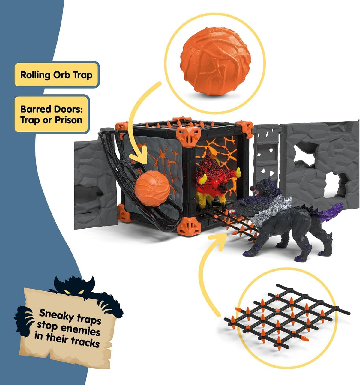 Schleich Eldor Creatures Lava vs Shadow Battle Cube Set 42673 Playset