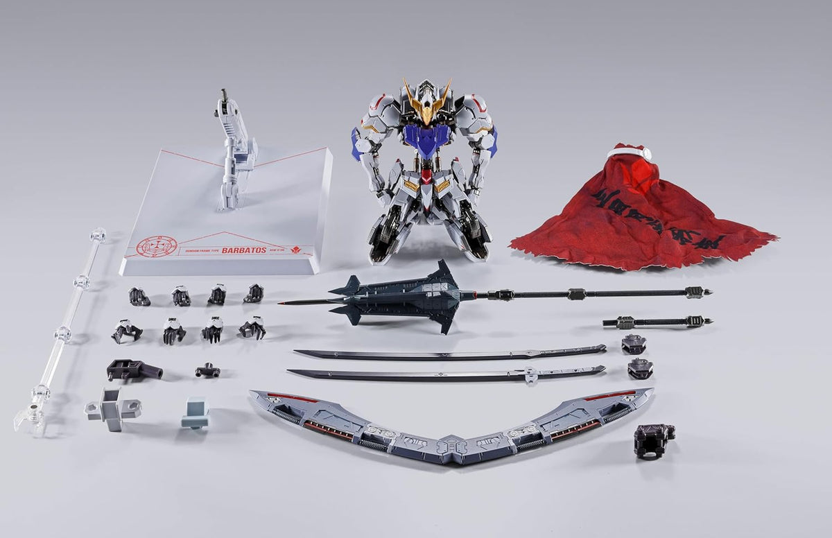 Tamashii Nations Metal Build Gundam Barbatos 4th Form Boomerang Mace Action Figure