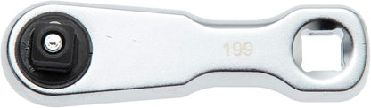 TONE Stubby Ratchet Handle 6.35 mm (1/4") Drive RH2HSS2