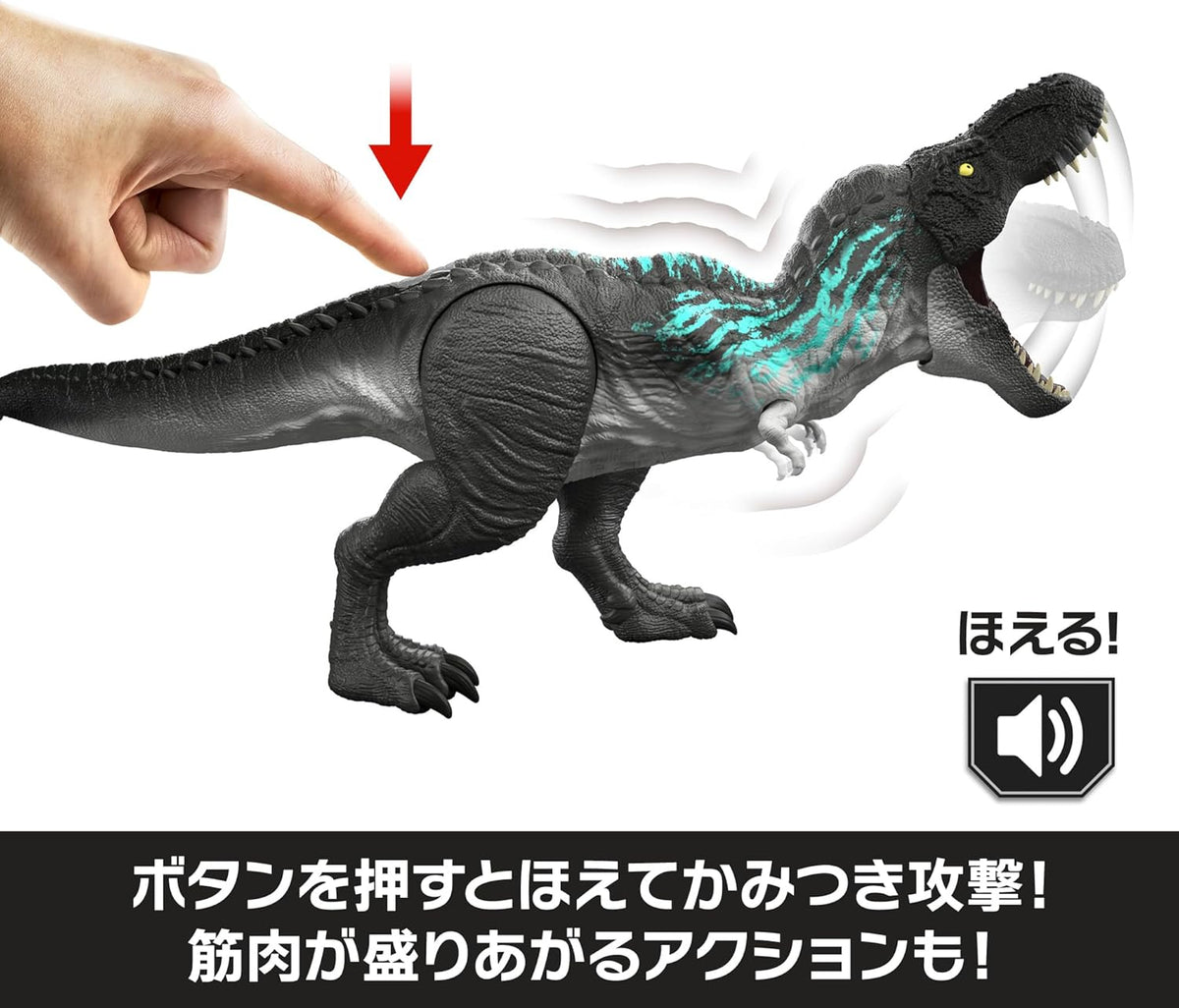 Mattel Jurassic World Massive Action T-Rex Figure JNJ16