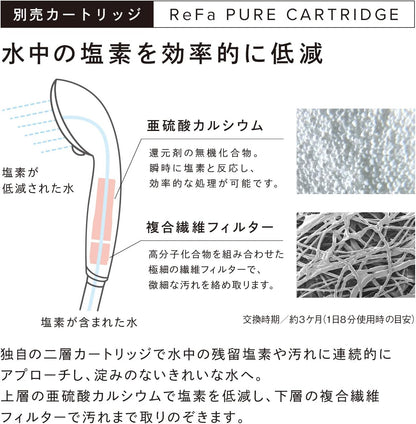 ReFa Fine Bubble Pure Shower Head