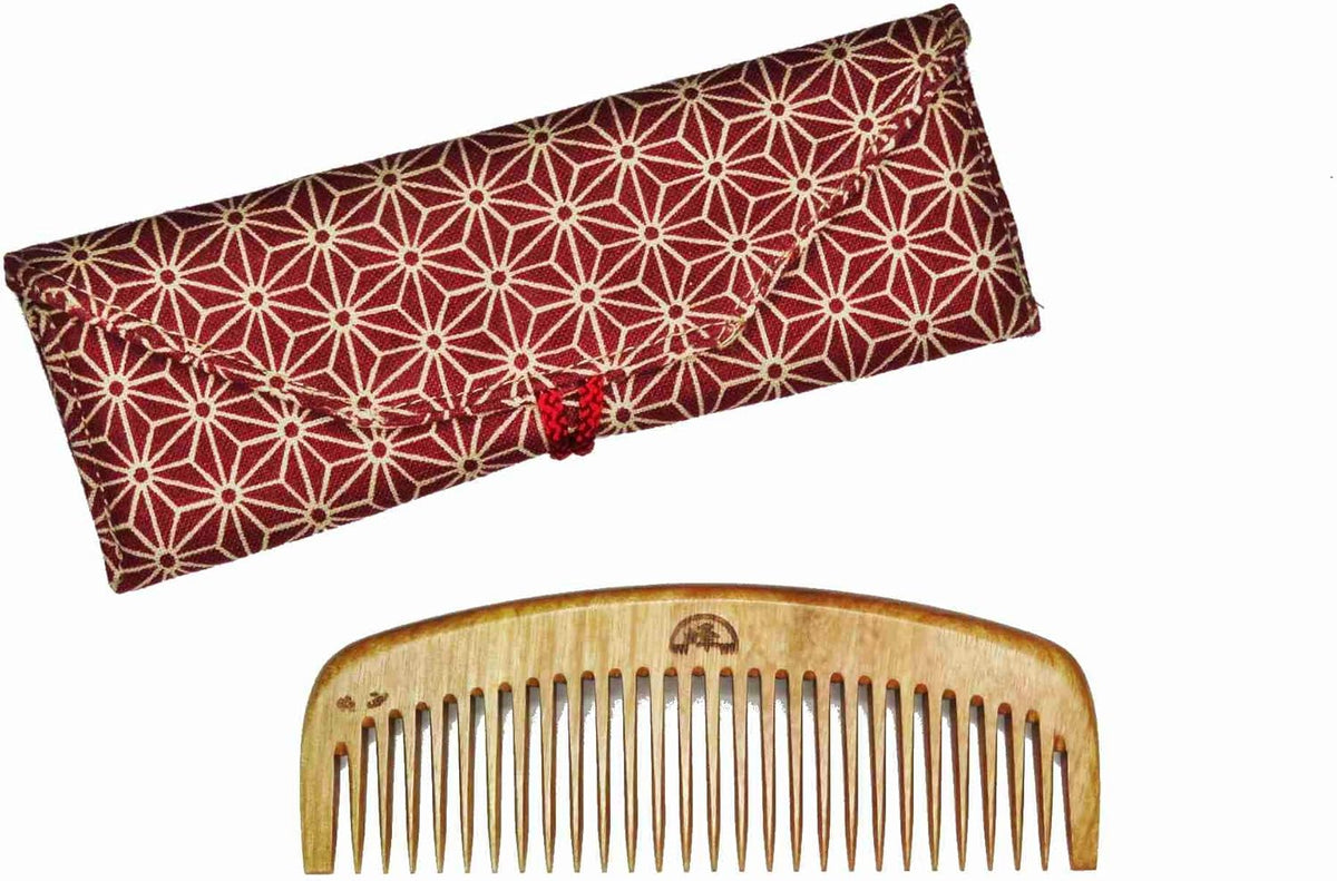 Japanese Handmade Wooden Hair Comb