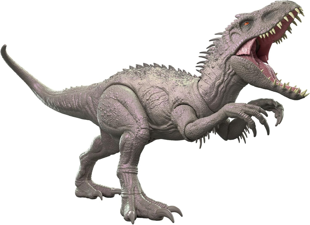 Mattel Jurassic World Battle Damage Indominus Rex Dinosaur Figure JLD20