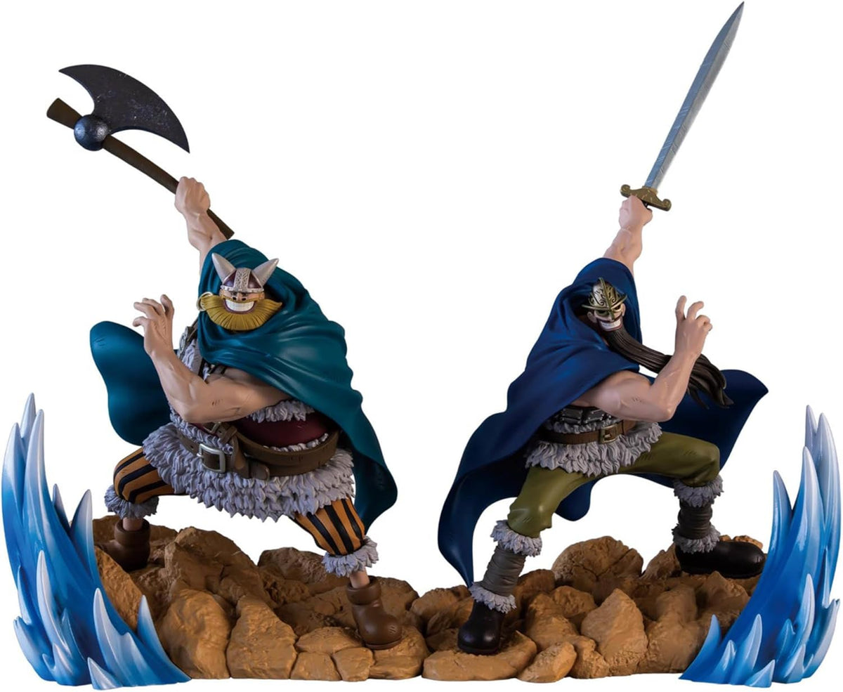 Banpresto One Piece Senkozekkei Dorry & Brogy Figure Set