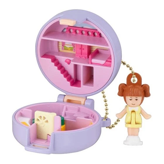 Polly Pocket Miniature Charm 2 Complete Set of 4