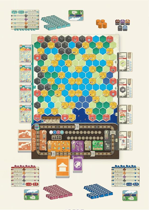 Arclight Railwave Boom Board Game 2-4 Players