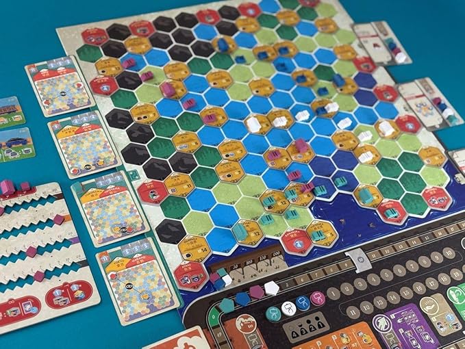 Arclight Railwave Boom Board Game 2-4 Players