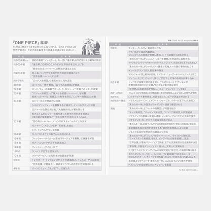 Hobonichi Techo 2026 ONE PIECE Edition A6 Size Planner Japanese