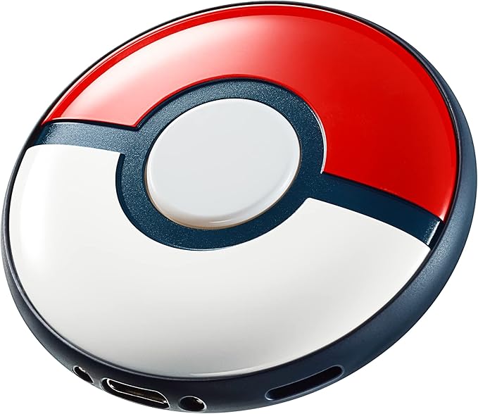 Pokemon GO Plus + Bluetooth Accessory with Auto-Throw, Great Ball Support & Sleep Tracking