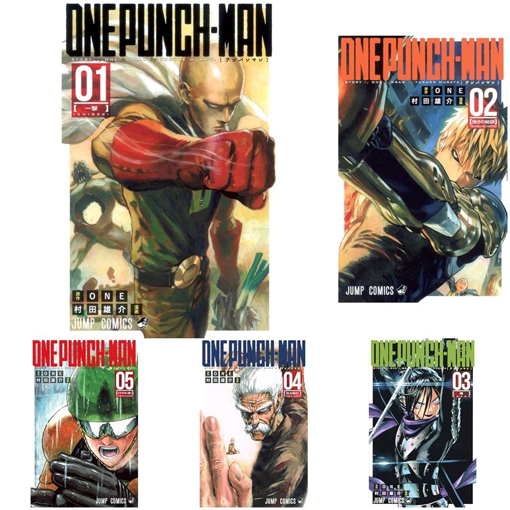 One Punch Man Manga Vol. 1–36 Complete Set