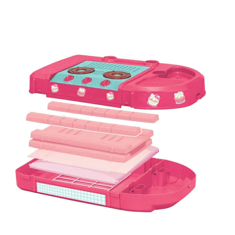 Sanrio Hello Kitty Compact Foldable Kitchen Playset