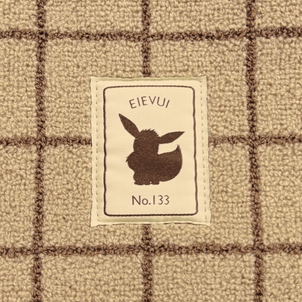 Pokemon Eevee Fuzzy Sagara & Corduroy Mini Tote Bag