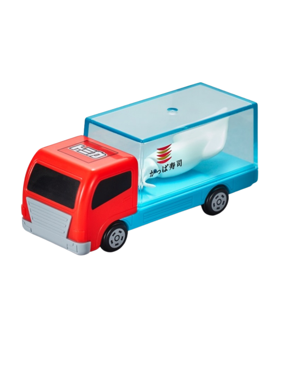Tomica Kappa Sushi Event Truck Glow-in-the-Dark Squid Toy Vehicle