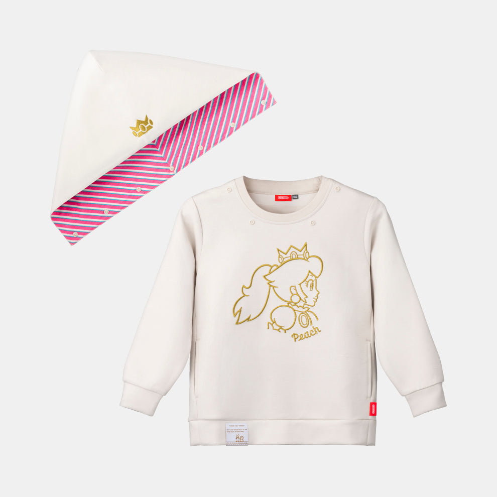 Super Mario Peach Hoodie – Kids Size 130