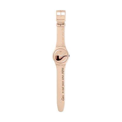 Swatch Magritte La Trahison des Images Watch