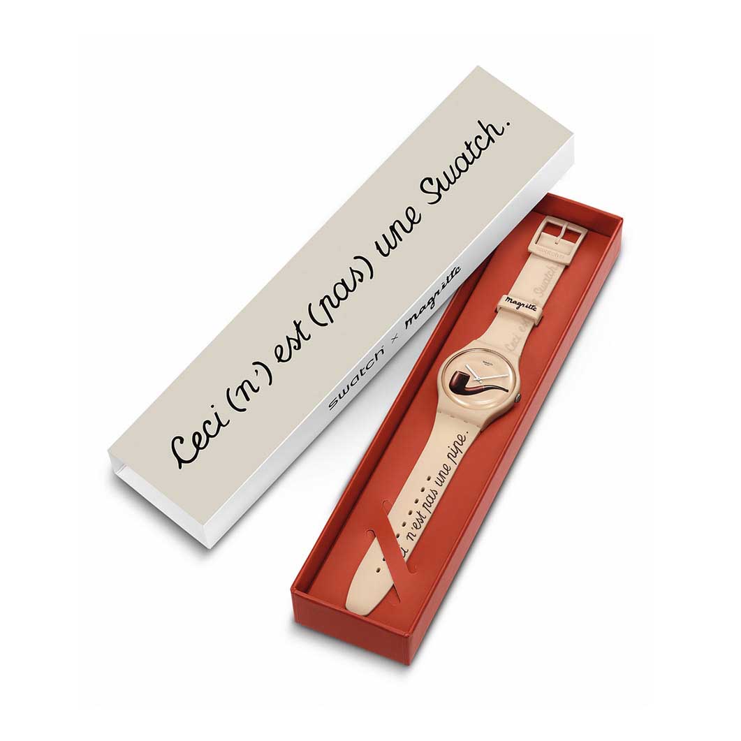 Swatch Magritte La Trahison des Images Watch