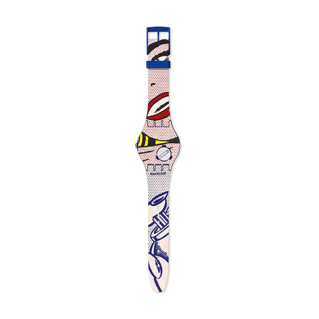 Swatch x MoMA Lichtenstein Girl Watch