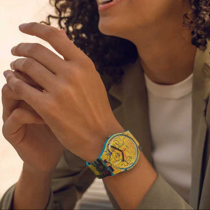 Swatch Basquiat Hollywood Africans Watch