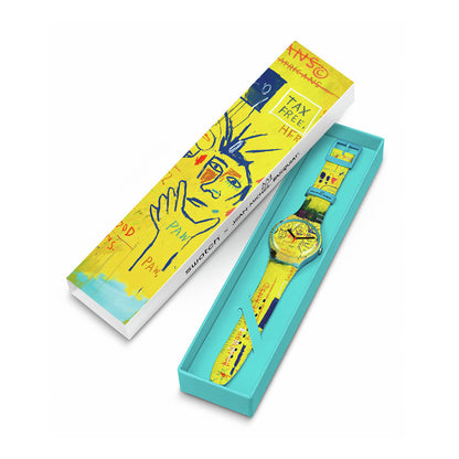 Swatch Basquiat Hollywood Africans Watch