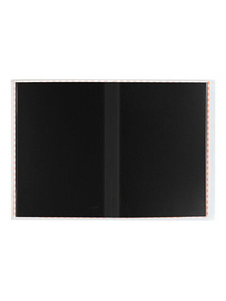 Delphonics Gingham Check Photo Album M Sticky Pages 40 Photos L Size Fabric Cover Scrapbook Web Exclusive Color